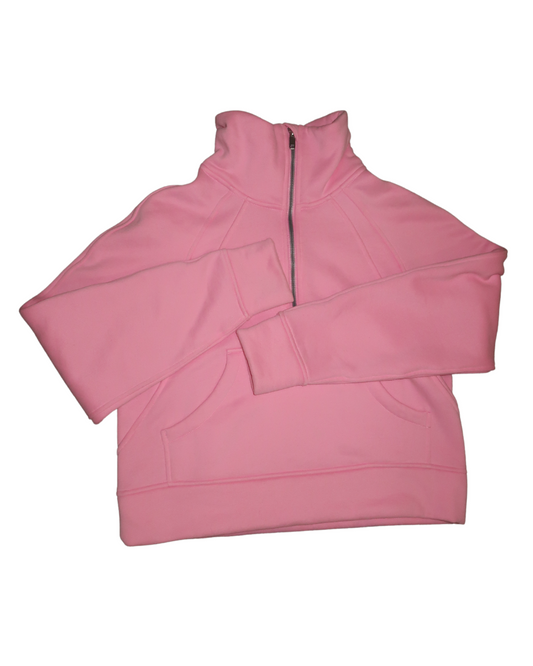 Pink Quarter Zip